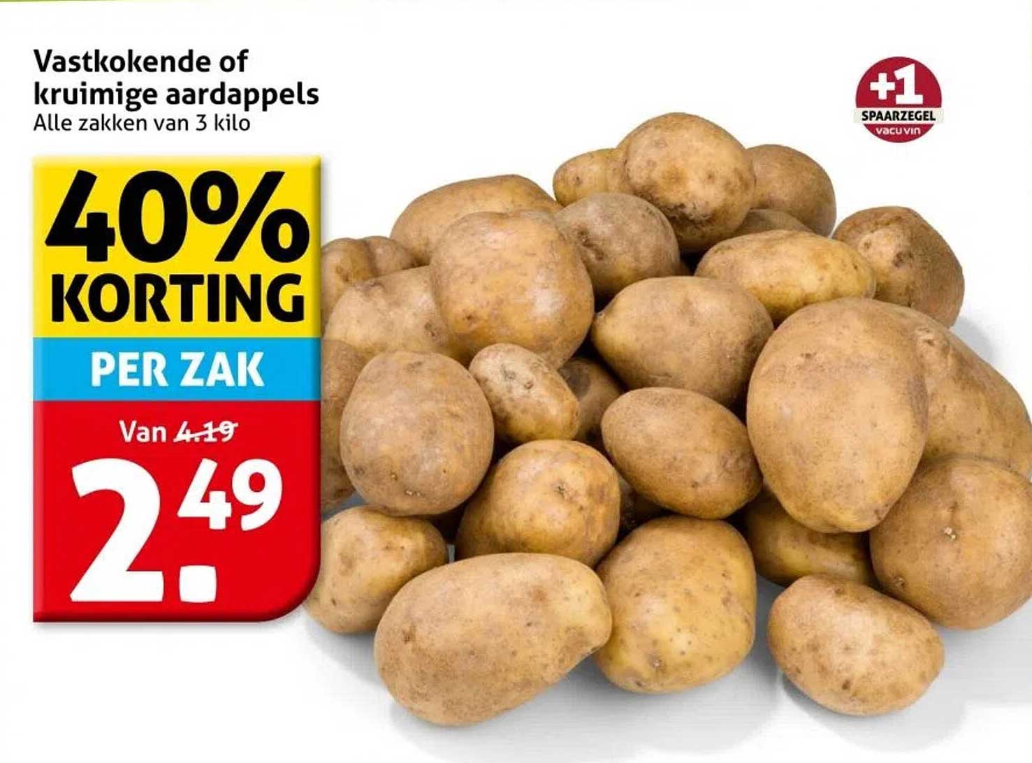 Vastkokende of kruimige aardappels