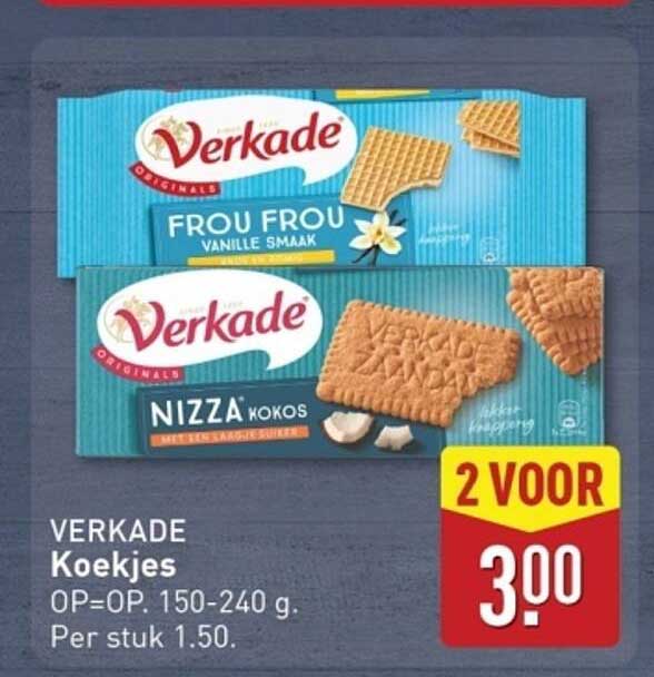 VERKADE Koekjes