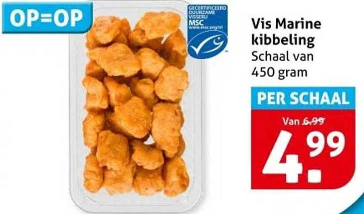 Vis Marine kibbeling