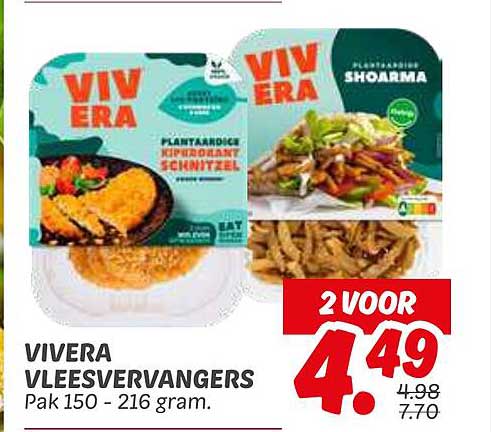 VIVERA VLEESSVERVANGERS