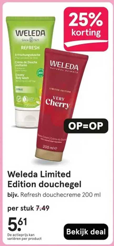 Weleda Limited Edition douchegel