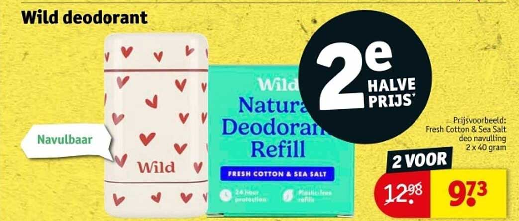 Wild deodorant