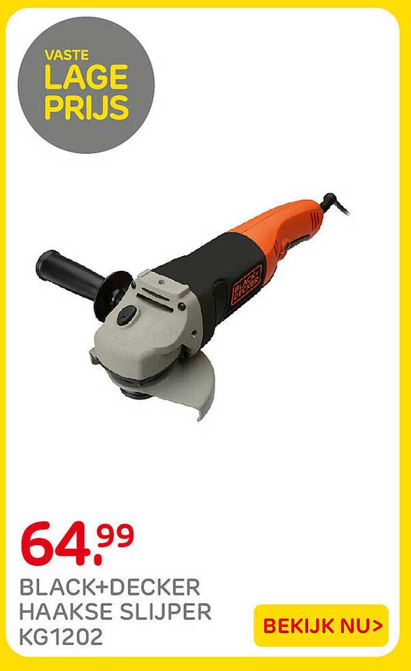 BLACK+DECKER HAAKSE SLIJPER KG1202