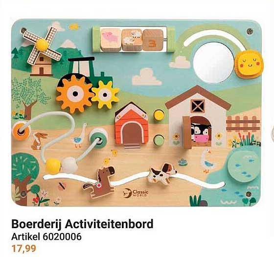 Boerderij Activiteitenbord