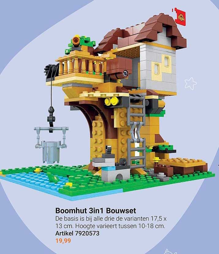 Boomhut 3in1 Bouwset