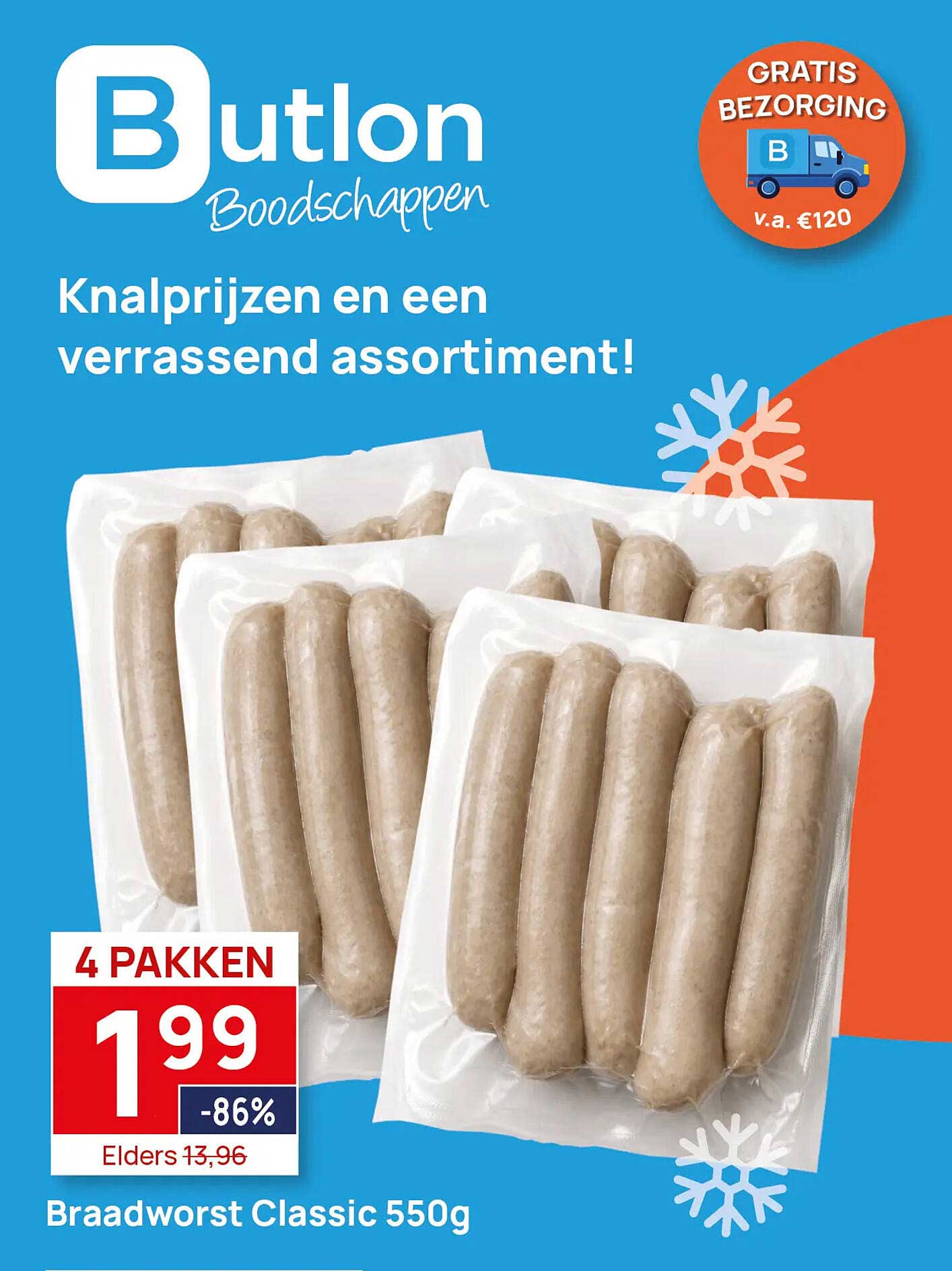 Braadworst Classic 550g