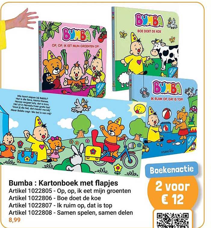 Bumba : Kartonboek met flapjes
