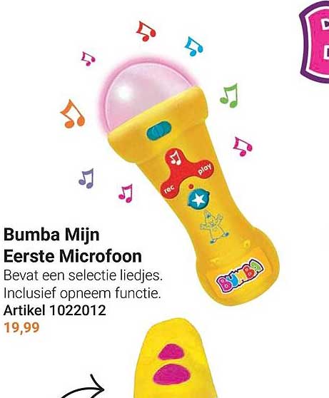 Bumba Mijn Eerste Microfoon