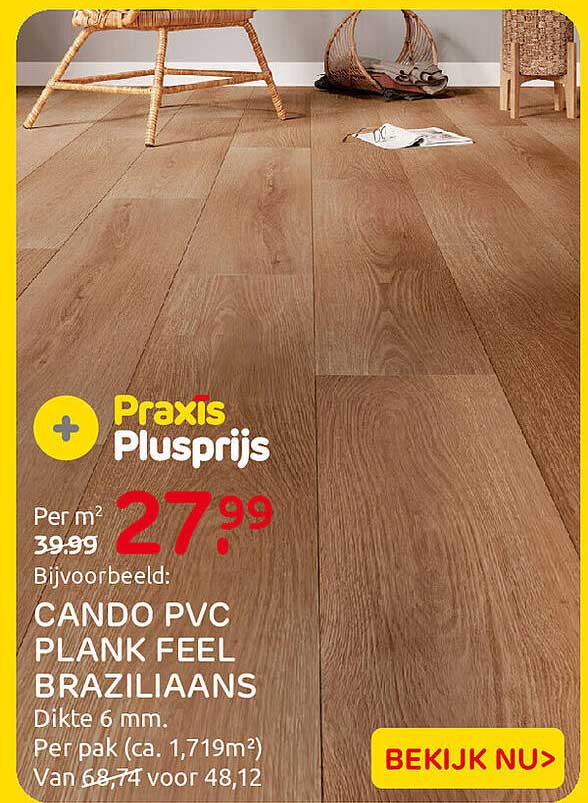 CANDO PVC PLANK FEEL BRAZILAANS
