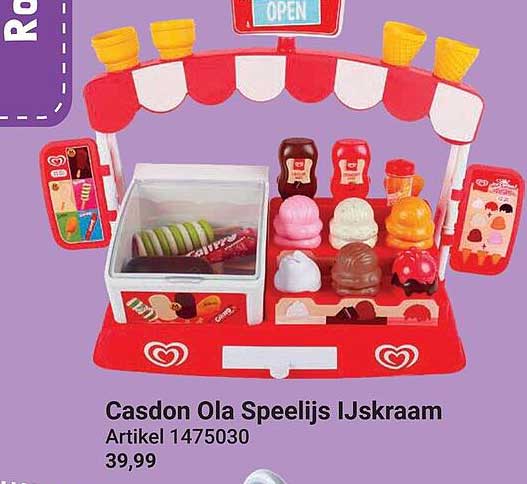 Casdon Ola Speelijs IJskraam