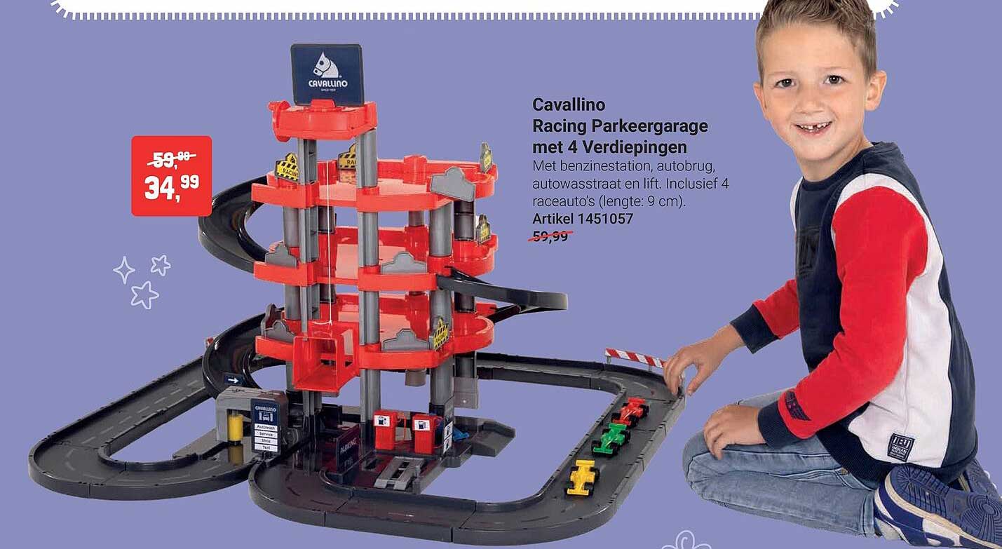 Cavallino Racing Parkeergarage met 4 Verdiepingen