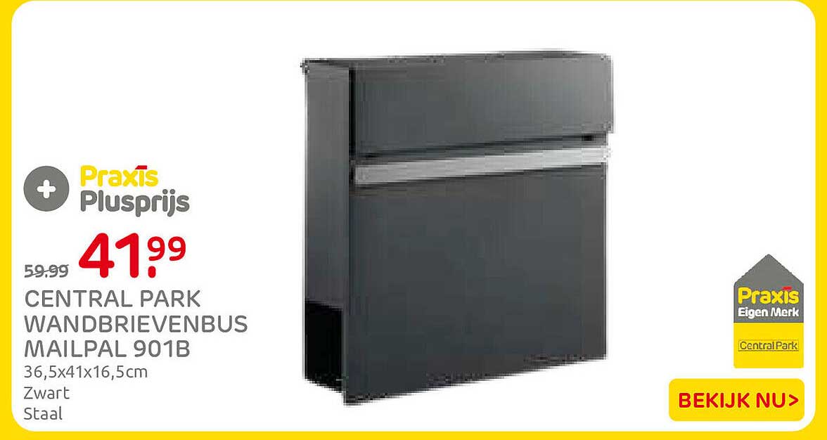 CENTRAL PARK WANDBRIEVENBUS MAILPAL 901B