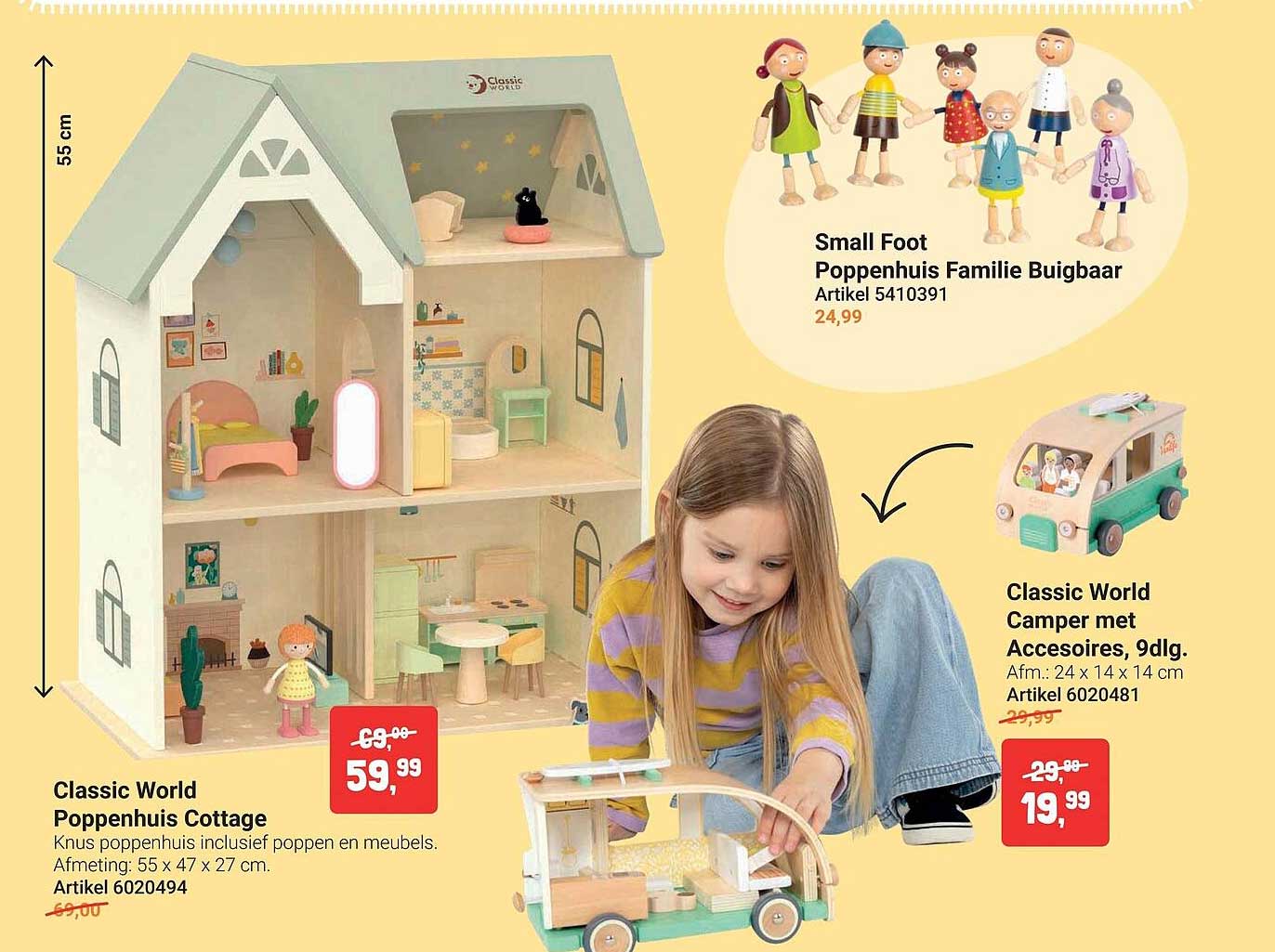 Classic World Poppenhuis Cottage