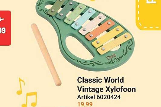 Classic World Vintage Xylofoon Artikel 6020424