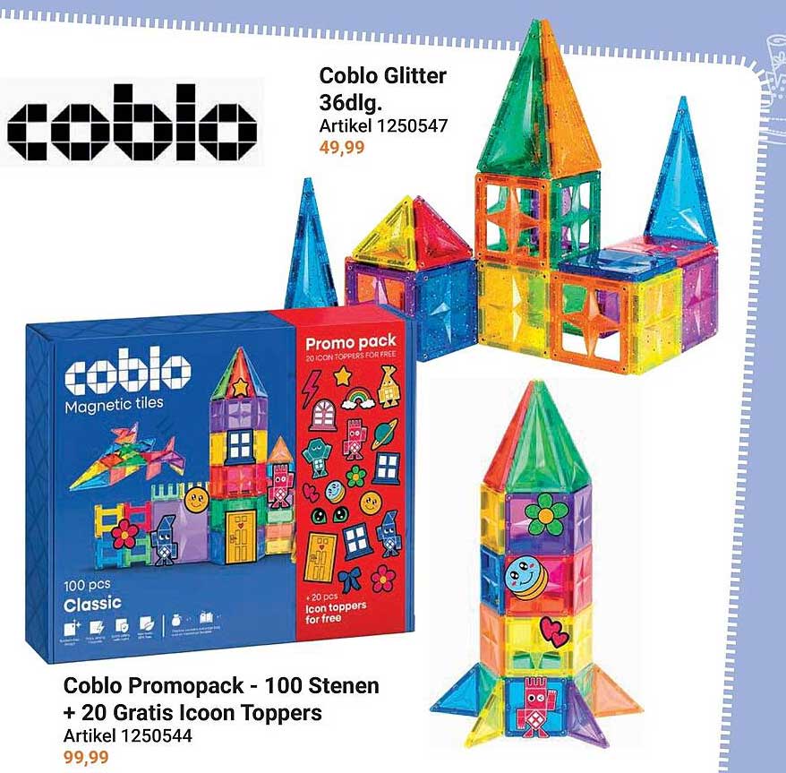 Coblo Glitter 36dlg.