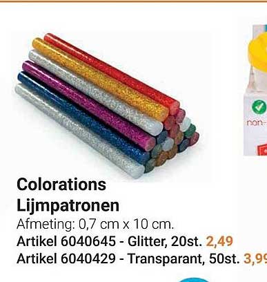 Colorations Lijmpatronen