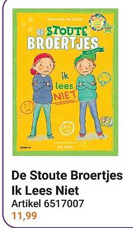 De Stoute Broertjes Ik Lees Niet