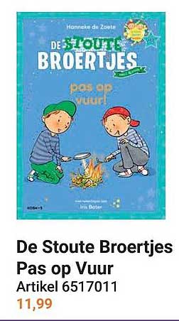 De Stoute Broertjes Pas op Vuur Artikel 6517011