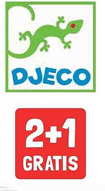 Djeco 2+1 GRATIS