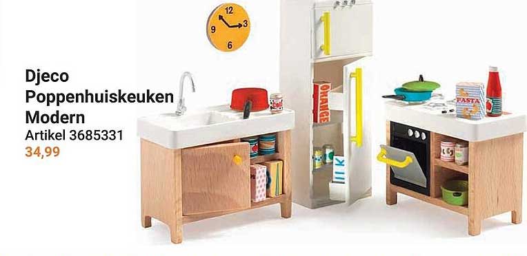 Djeco Poppenhuiskueken Modern Artikel 3685331