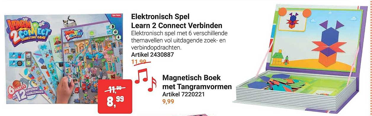 Elektronisch Spel Learn 2 Connect Verbinden