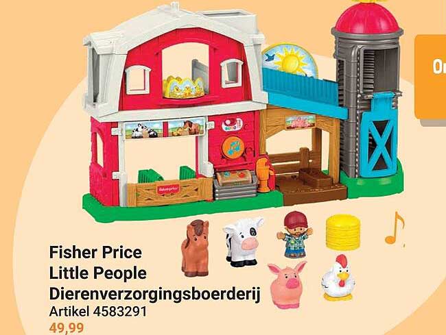 Fisher Price Little People Dierenverzorgingsboerderij