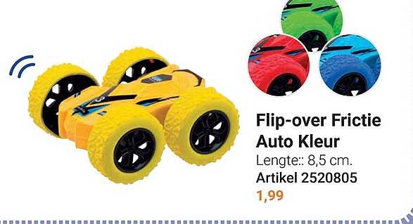 Flip-over Frictie Auto Kleur