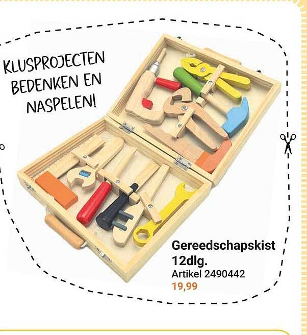 Gereedschapskist 12dlg. Artikel 2490442