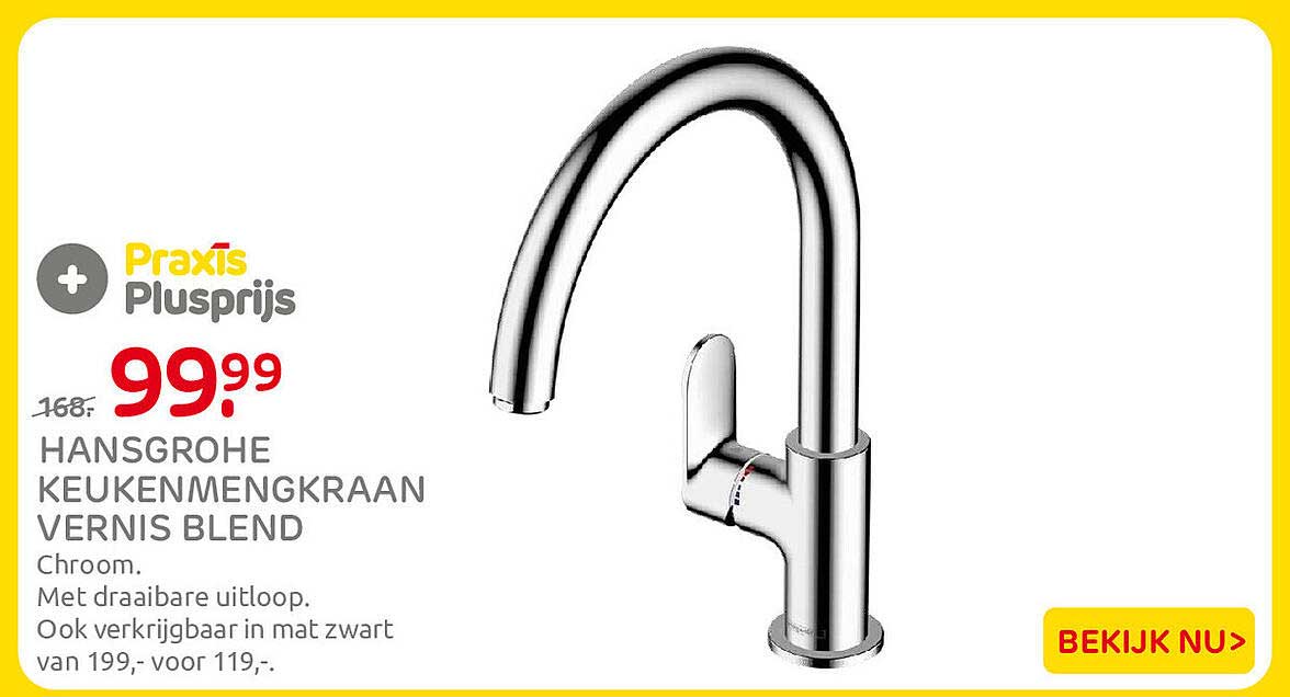 HANSGROHE KEUKENMENGKRAAN VERNIS BLEND