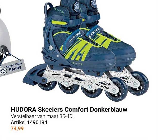 HUDORA Skeelers Comfort Donkerblauw