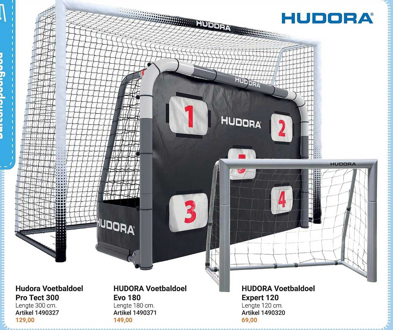 Hudora Voetbaldoel Pro Tect 300