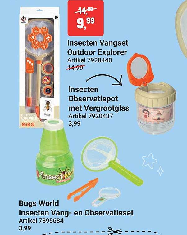 Insecten Vangset Outdoor Explorer