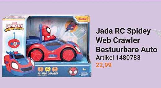 Jada RC Spidey Web Crawler Bestuurbare Auto Artikel 1480783