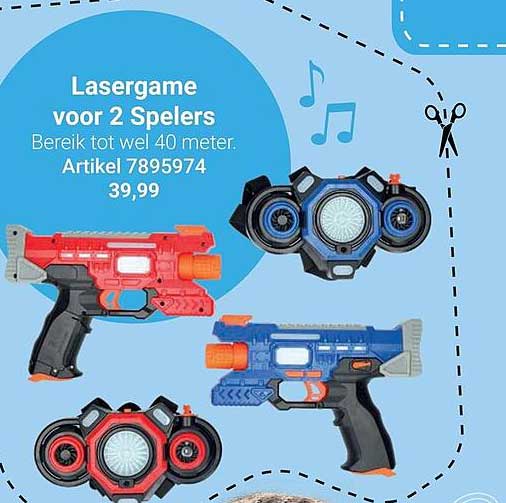 Lasergame voor 2 Spelers