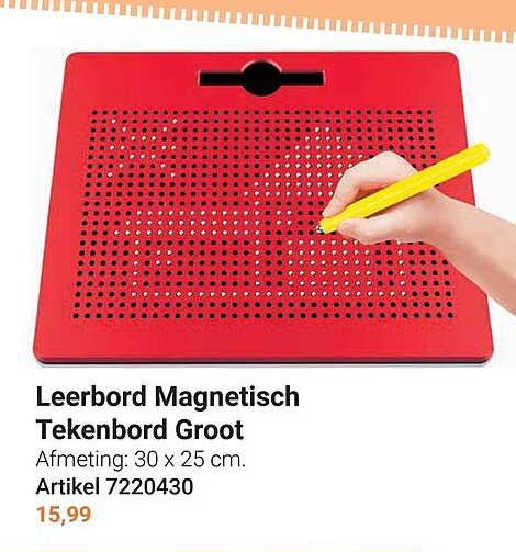 Leerbord Magnetisch Tekenbord Groot