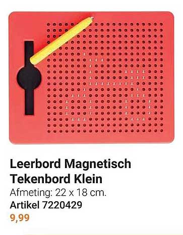 Leerbord Magnetisch Tekenbord Klein