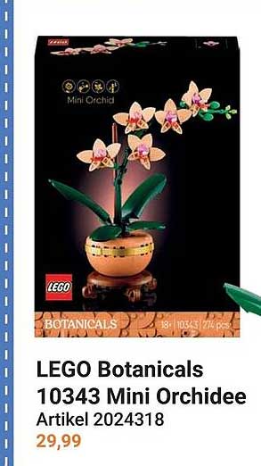 LEGO Botanicals 10343 Mini Orchidee Artikel 2024318