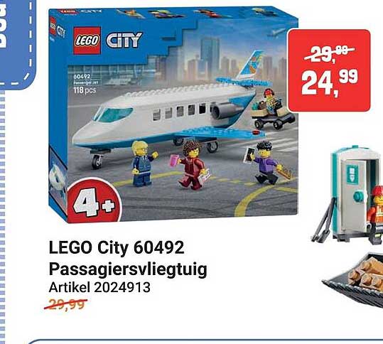 LEGO City 60492 Passagiersvliegtuig