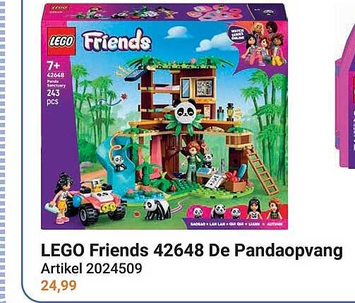 LEGO Friends 42648 De Pandaopvang