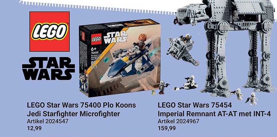 LEGO Star Wars 75400 Plo Koons Jedi Starfighter Microfighter