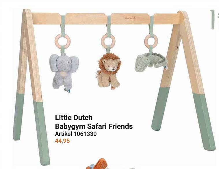Little Dutch Babygym Safari Friends
