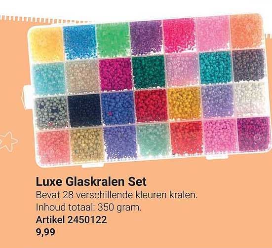 Luxe Glaskralen Set
