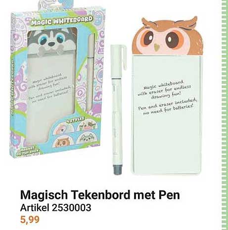 Magisch Tekenbord met Pen