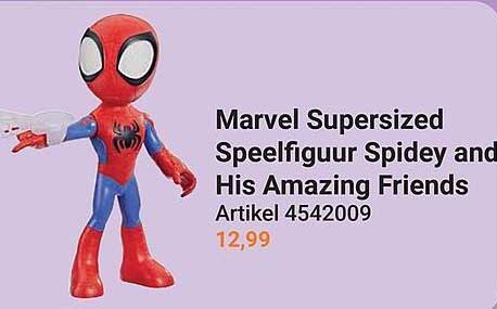 Marvel Supersized Speelfiguur Spidey and His Amazing Friends Artikel 4542009