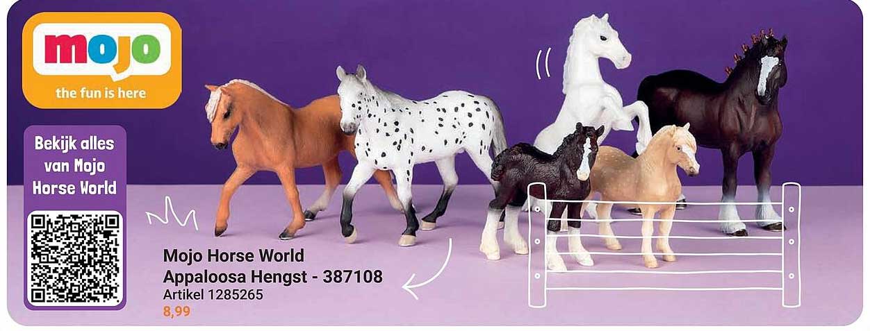 Mojo Horse World Appaloosa Hengst - 387108