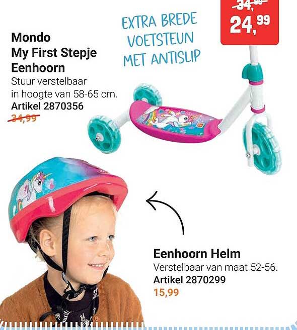 Mondo My First Stepje Eenhoorn