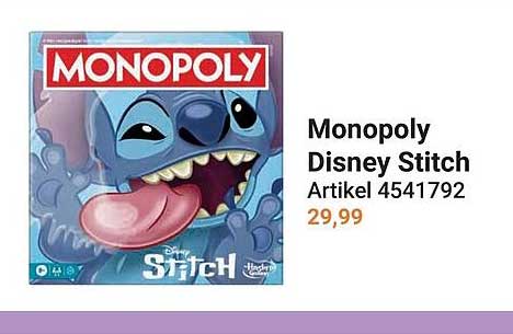 Monopoly Disney Stitch Artikel 4541792