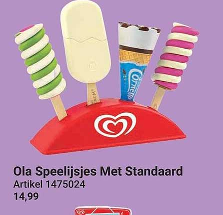 Ola Speeltjes Met Standaard