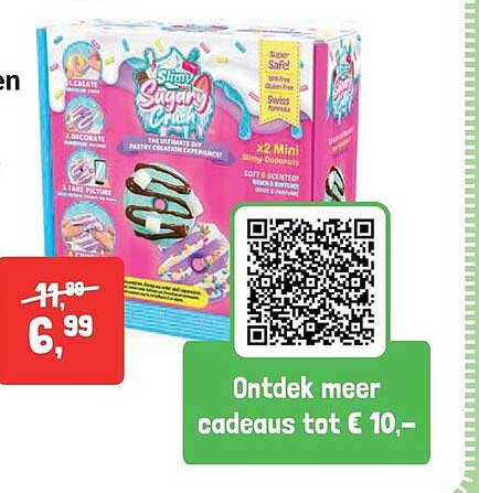Ontdek meer cadeaus tot € 10,-