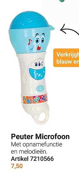 Peuter Microfoon